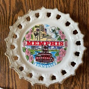 Memphis Tennessee decorative plate.
